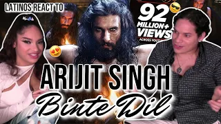 WTF!😮|Waleska & Efra reaction to Arijit Singh - Binte Dil Video Song 🎥🇮🇳