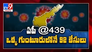 7 new Covid 19 cases in AP today, state's total at 439 - TV9