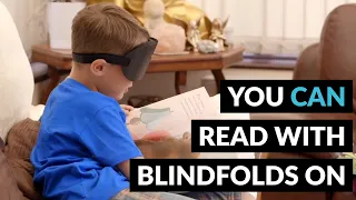 TRAIN YOURSELF TO READ WITH BLINDFOLDS ON | SUPERHUMAN FILM #remoteviewing  #consciousness