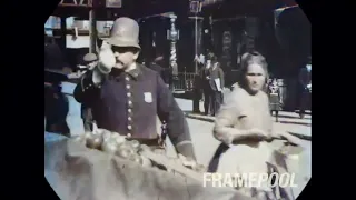 Streets of New York (1903) Colorized 60 FPS HD