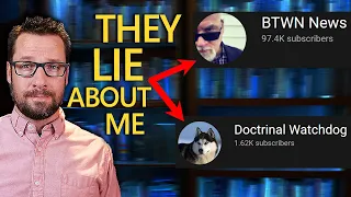 I hate to have to make this video. These are the lies two Christians are spreading about me.