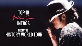 Michael Jackson — Top 10 Billie Jean Intros | HIStory World Tour