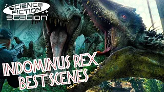 Best Indominus Rex Scenes In Jurassic World | Science Fiction Station