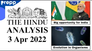 The Hindu newspaper analysis today | 3 April 2022 | daily current affairs  UPSC CSE/IAS