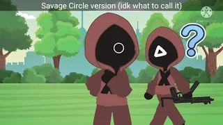 Circle has had enough - Savage Cricle vs, what would probably happen/Squid Game