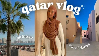 DOHA TRAVEL VLOG ♡ a week in Qatar, spa day + best hotel! (ep 01)