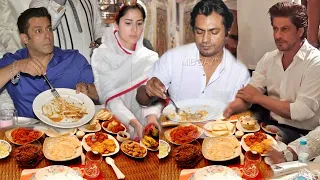 Salman, Nawazuddin, Katrina and Shahrukh Enjoying Iftar in Ramadan Kareem | Shahi Foods and Items