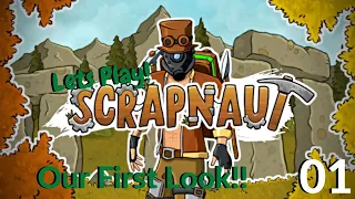 STEAMPUNK Survival / Build / Craft / Defend - Scrapnaut Gameplay | Starting out! | Lets Play! ep.01