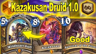 NEW BROKEN Kazakusan Druid Deck Blizzard May Nerf Soon At Showdown in the Badlands | Hearthstone