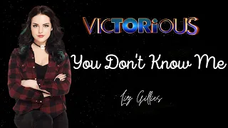 You Don't Know Me ( from "Victorious" ) karaoke- Liz Gillies l Karaoke Dokie