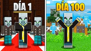 Sobreviví 100 días como EVOCADOR en Minecraft Hardcore