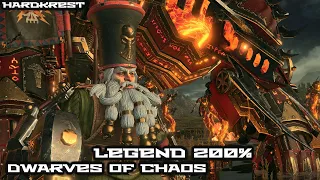 Total War Warhammer 3  v4.1.3  Immortal Empire - Гномы Хаоса- Legendary =1= Я всего лишь машина
