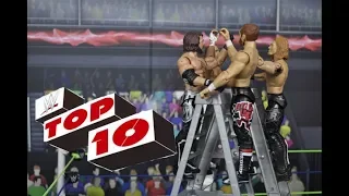 TOP 10 MOMENTS FROM MONEY IN THE BANK 2018 (WWE Figure Stop Motion)