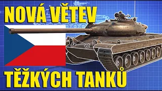 🇨🇿 NOVÁ ČESKOSLOVENSKÁ LINIE TĚŽKÝCH TANKŮ | World of Tanks