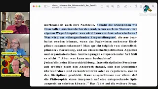 #036 Niklas Luhmann: Die Wissenschaft der Gesellschaft #lesemontag #WissdG #Luhmann