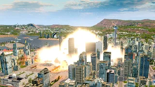 My Dream City gets destroyed by all Natural Disasters... | Cities: Skylines