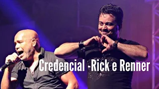 Credencial -Rick e Renner