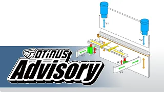 Otinus Advisory - Какие оси находятся в листогибочном прессе? Оси листогибочного пресса Otinus