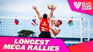 "The Ball is still in the AIR!" | Longest Mega Rallies | BeachProTour2022