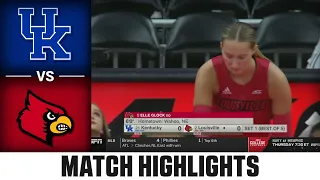 Kentucky vs. Louisville ACC Volleyball Highlights (2023)