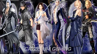 Dissidia Final Fantasy NT ALL Costumes & Weapons with DLCs