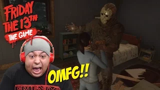 I'M F#%KING JASON!! EVERYBODY DYING!!! [FRIDAY THE 13th] [GAMEPLAY!]