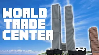 Building the World Trade Center in Minecraft!