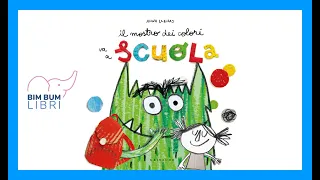 Il Mostro dei Colori va a scuola | AUDIOLIBRO | Libri e storie per bambini