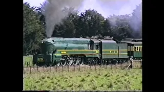 Steam Locomotive 520 Into The Adelaide Hills 1993