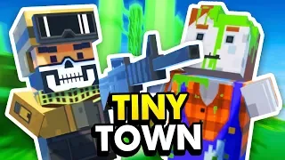 NEW ZOMBIES vs MILITARY IN TINY TOWN VR (Tiny Town VR Funny Gameplay HTC Vive)