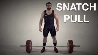 Snatch PULL / weightlifting