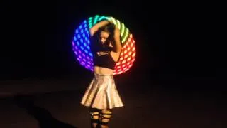 Pixie Flow Arts GALANTIS- Runaway (U & I) LED hooping