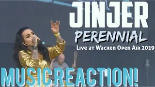 THIS IS 🔥 AND SO IS SHE!!💕 Jinjer - Perennial Live at Wacken Open Air 19’ Music Reaction🔥