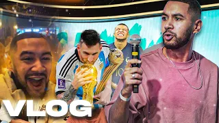 Mon PREMIER EVENEMENT SUR SCENE + REACTION FINALE COUPE DU MONDE... ( VLOG )