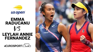 Emma Raducanu vs Leylah Annie Fernandez | US Open 2021 Highlights | Eurosport