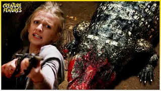 Chloe Is Trapped With A Giant Crocodile | Lake Placid: The Final Chapter | Creature Features