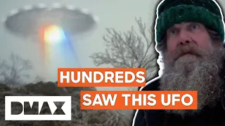 Hundreds Of People Report A Giant UFO Hovering Over Their Town | Aliens In Alaska