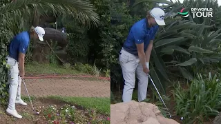 Pro Golfer Gets Stuck In Jungle