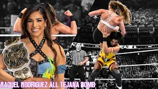 Raquel Rodriguez All Tejana Bomb (Single-Arm-Powerbomb)