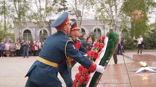 Память погибших в Великой Отечественной войне почтили около Вечного огня