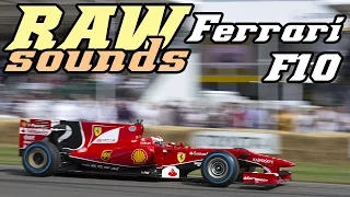 RAW sound - 2010 Ferrari F10 F1