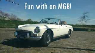 British Touring: 1965 MGB Convertible!