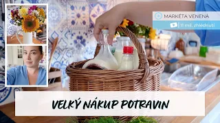 Jsem zpět❗️ Velký rodinný nákup potravin 🛍️ Podzimní dekorace 🍁 Pokračování školky 👧🏼 | VLOG #25