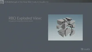 New RBD Workflow Tools in Houdini 18 | Nick Petit | SIGGRAPH Asia 2019