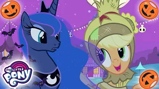 My Little Pony em português 🎃 Halloween | Eclipse da Luna |  A Amizade é Mágica | Episódio Completo