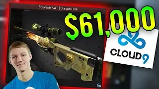 The Most Expensive Dragon Lore EVER Sold! (C9 Skadoodle $61,000 Souvenir Lore)