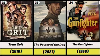 The 50 Greatest Western Movies Ever Made #cowboymovies