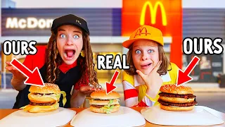 WE MADE MCDONALDS AT HOME w/The Norris Nuts