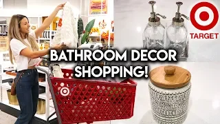 SHOP WITH ME AT TARGET | NEW BATHROOM DECOR HAUL