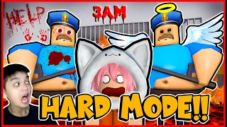 ATUN & MOMON HARD MODE CHALLENGE TANPA MENINGGOY DI BARRY PRISON !! Feat @sapipurba Roblox